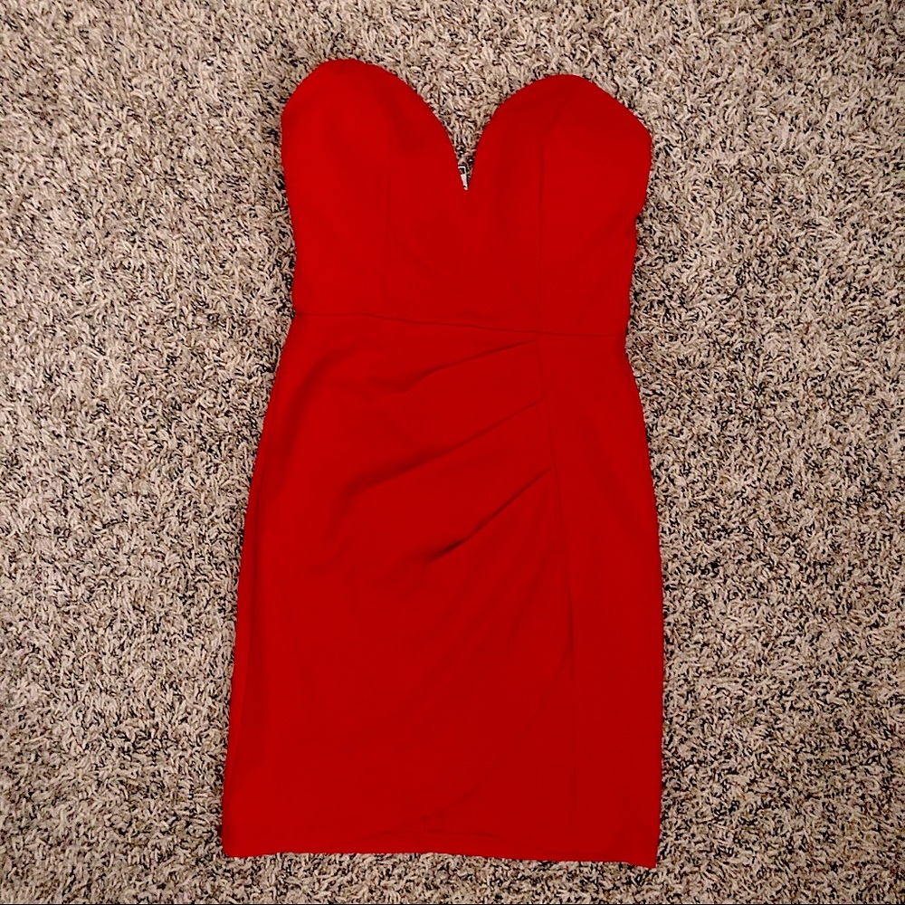 Strapless dress